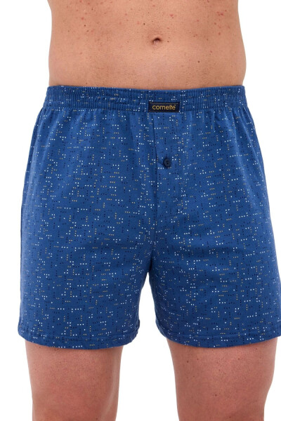 Pánske šortky 002/320 Comfort - CORNETTE tmavě modrá L