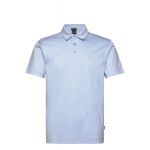 Pánske modré polo tričko BOSS Palosh 30 AZZURRO slim fit (50471335-450) 3XL
