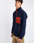 Fjällräven Vardag Pile Fleece M 560-215 Navy-Autumn Leaf XL
