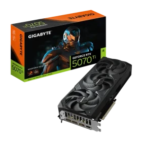 GIGABYTE GeForce RTX 5070 Tí WINDFORCE OC SFF 16GB / 2300MHz / 16GB GDDR7 / 256-bit / 1x HDMI + 3x DP / 750W (16) (GV-N507TWF3OC-16GD)