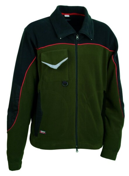 Bunda Fleece Cofra RIDER Farba: Hnedá, Veľkosť: M (V026_0_03_M)
