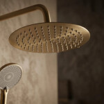 REA - Sprchová sada bez výtoku s termostatom Lungo Gold Brush REA-P6730
