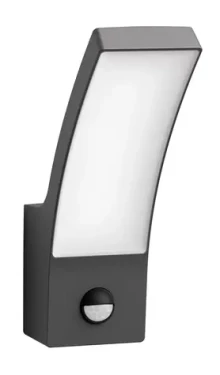 Philips Splay IR 12W antracit / LED vonkajšie nástenné svietidlo s pohybovým čidlom / 1100 lm / 2700K / IP44 (SKL000396640)