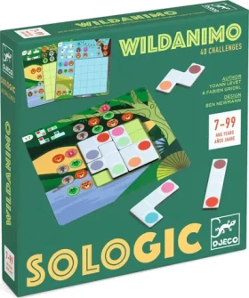 DJECO Vrecková hra Sologic - Wildanimo