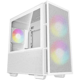 DEEPCOOL CH360 biela / mATX / 1x USB-A 3.0 / 1x USB-C 3.0 / 2x 140mm / 1x 120mm / bez zdroja / priehľadné bočnice (R-CH360-WHAPE3-G-1)
