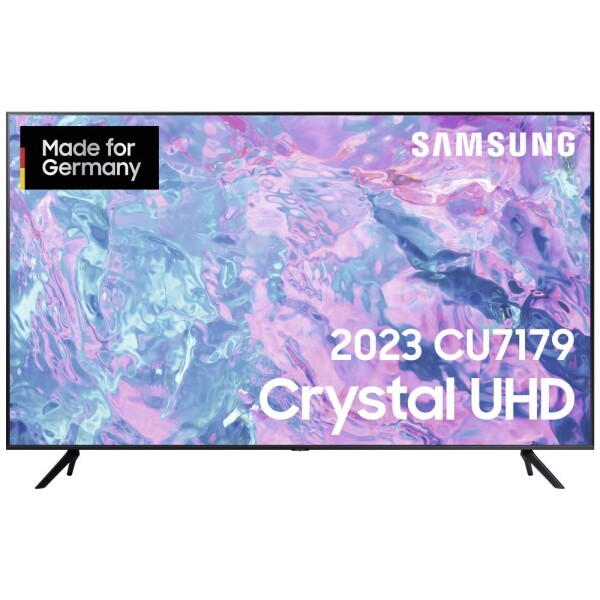 Samsung SAMSUNG GU-50CU7179, LED TV (125 cm (50 inches), black, UltraHD, SmartTV, HDR 10+, WLAN, Bluetooth)