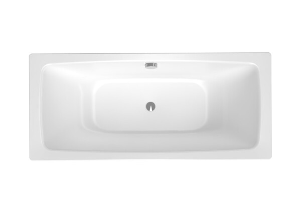 Obdĺžniková vaňa SAT Feel 170x75 cm smaltovaná oceľ ľavá aj pravá SATVFEEL170DUO SATVFEEL170DUO