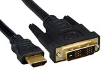 Gembird kábel HDMI-DVI / MM / pozlátené kontakty (CC-HDMI-DVI-15)