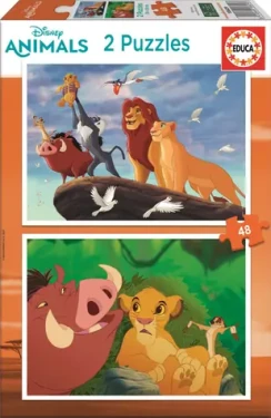Educa Puzzle Leví kráľ: S najbližšími