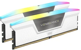 Corsair Vengeance RGB 32GB (2x 16GB) DDR5 6000MHz / CL40 / XMP 3.0 (CMH32GX5M2B6000C40W)