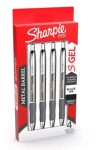 Sharpie S-Gél 0.7 mm 4 ks / Gélové pero / farba náplne: čierna / modrá (2162647)