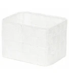 Compactor TEX - košík vysoký biela / Úložný organizér do zásuvky / 19 x 14 x 13 cm (3370910074147)