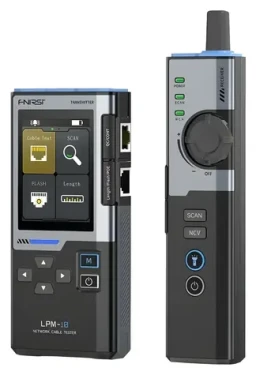 FNIRSI LPM-10A / Lokátor káblov / PoE test / RJ45 test / NCV / 2,4" displej (LPM-10A)