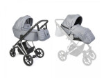 Dada Prams Apus 2v1 Special Edition SlateGrey / kočík / od narodenia (AP6SDD)