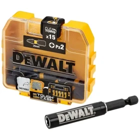 DeWalt Sada bitov Extreme Impact Torsion PZ2, 15 ks / Skrutkovacie bity / TSTAK / 25 mm (DT70618T)