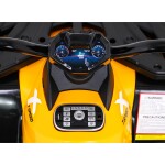 Mamido Detská elektrická štvorkolka XT-Speed ​​4x80W 24V žltá