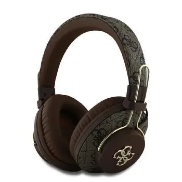 Guess PU 4G Metal Logo ENC Bezdrôtové Slúchadlá Brown (57983124140)