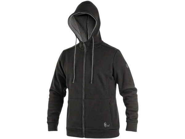 Canis CXS HARRISON Pánská mikina černo / šedá 3XL 152001081097