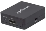 Manhattan HDMI Splitter 1080p čierna / Rozbočovač / 2 porty / max. 1920x1200 / HDMI 1.3b / USB napájanie (207652)