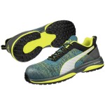 PUMA Charge Green Low 644520642000045 bezpečnostná obuv S1P Veľkosť topánok (EU): 45 sivá, zelená, žltá 1 pár; 644520642000045