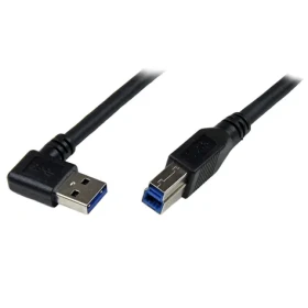 StarTech SuperSpeed kábel USB-A na USB-B čierna / 5 Gbs (USB3SAB1MRA)