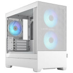 Fractal Design Pop Mini Air RGB Clear Tint biela / mATX / 2x USB 3.0 / 3x 120mm / bez zdroja / priehľadná bočnica (FD-C-POR1M-01)