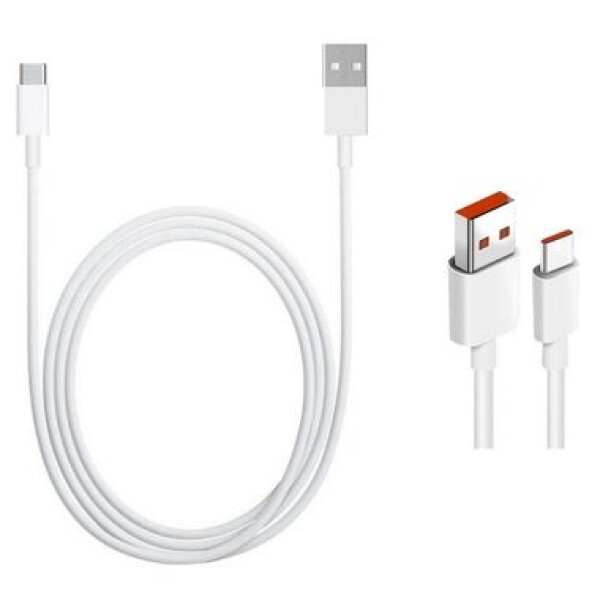 XIAOMI Original Kábel 6A USB-A (M) - USB-C (M) 1 m biela / 50W (8596311179310)