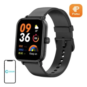 COLMi P81 čierna / Chytré hodinky / 1,9 "displej / SpO2 / krvný tlak / Bluetooth hovory / IP68 (P81 Black)