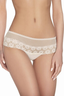 Dámske brazílske tangá N.19 Beige - EWANA M béžová