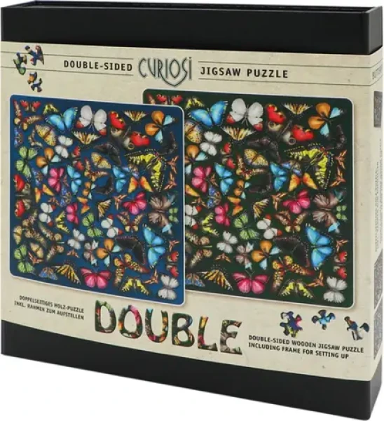 CURIOSI Puzzle Double: Motýle