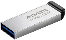 ADATA UR350 32GB čierna / USB 3.2 Type A / čítanie: 100MBps (UR350-32G-RSR/BK)