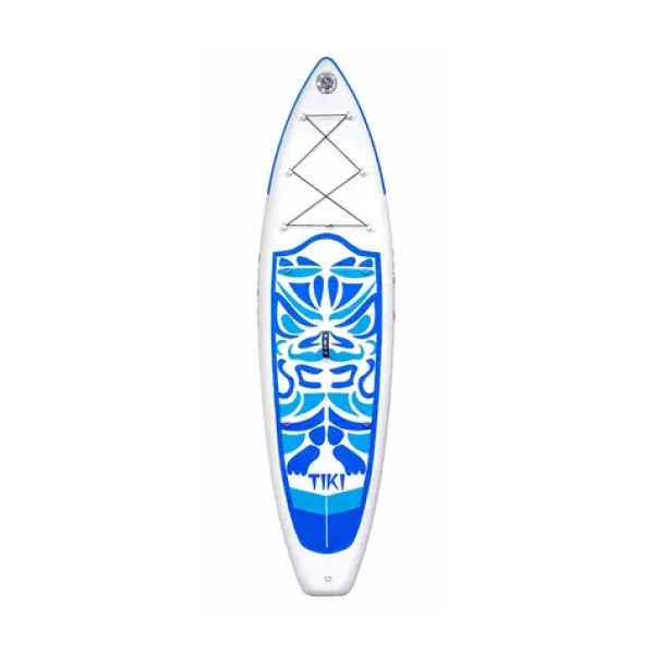 FunWater Nafukovací Paddleboard SUPFW05B Tiki 320cm modro-biela / príslušenstvo (SUPFW05B)