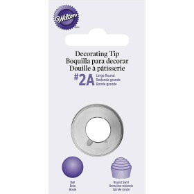 Kruhová špička LRG #2A CARDED - Wilton - Wilton
