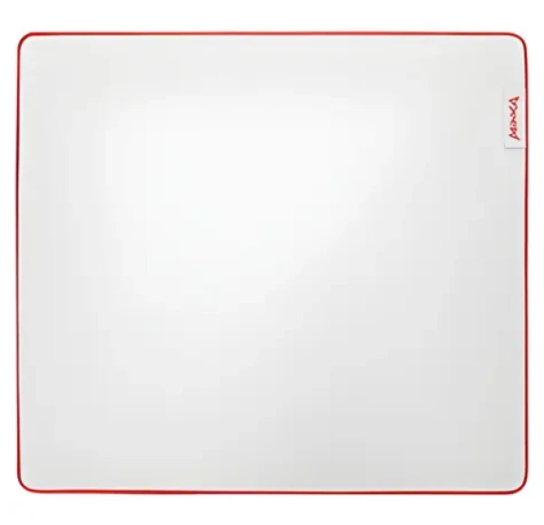 Marvo MONKA ZOWA L biela / Herná podložka pod myš / 450 x 400 x 3,5 mm (G62 WH)