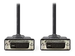 Nedis DVI-I prepojovací kábel čierny / Kábel / 24 +5 pin (M) - 24 +5 pin (M) / 2 m (CCGP32050BK20)