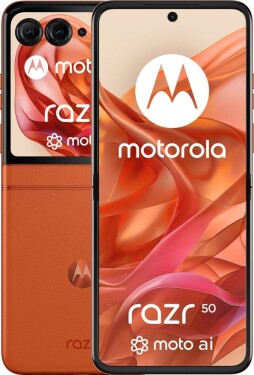 Motorola Razr 50 5G 8/256GB Pomarančový
