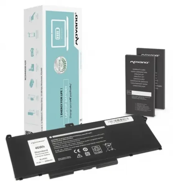 DELL Batéria RJ40G pre Latitude 5420, 5520 a Precision 3560 / Batéria pre notebook / 3000 mAh / 46 Wh (BT/DE-3560)