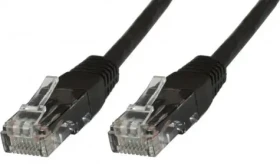 MicroConnect CAT5e U/UTP VALUEPACK 3M čierna / PVC / 10ks (V-UTP503SVP)