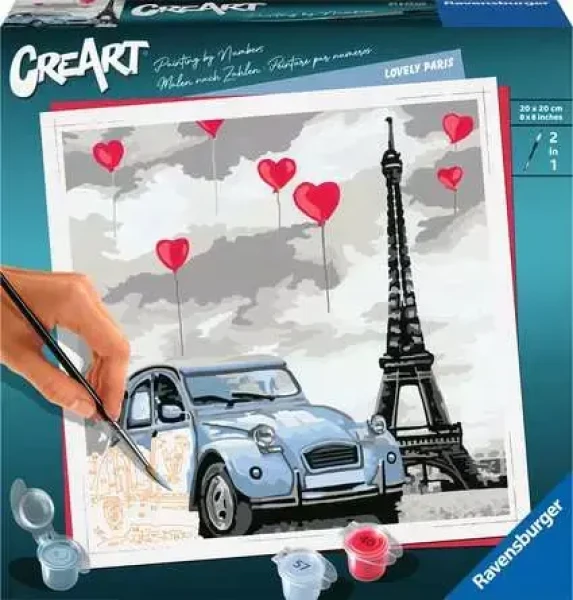 Ravensburger 289967 CreArt Kúzelný Paríž