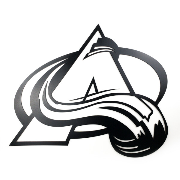 Veselá Stena Drevená nástenná dekorácia Hokejový tím Colorado Avalanche