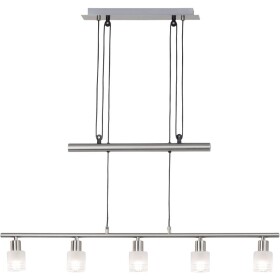 Brilliant Lea G32473/77 závesné svietidlo LED E14 15 W chróm; G32473/77