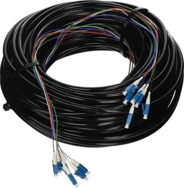 Ubiquiti UFiber SM 100 / Optický kabel / 6x single-mode / LC/LC / 30 m / venkovní provedení (FC-SM-100)