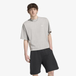 Tričko adidas Trefoil Essentials Oversized T-shirt Medium Grey Heather M