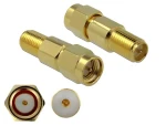 DeLock Redukcia SMA(M) - RP-SMA(F) pozlátená / Redukcia / 3 GHz / 50 Ohm (89991)