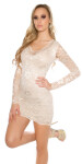 Sexy KouCla lace-minidress SAND GOLD 10