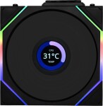 Lian Li UNI FAN TL Wireless LCD 120 Čierny (12TLLCD1W1B)