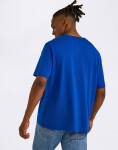 Organic Basics True Heavy Boxy Fit Tee Vibrant Blue S