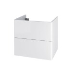 Mereo Siena, kúpeľňová skrinka 60 cm, biela lesk CN410S