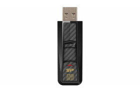 Silicon Power Blaze B50 32GB čierna / Flash Disk / USB 3.1 / čítanie: 25MBs / zápis: 25MBs (SP032GBUF3B50V1K)