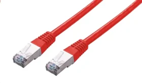 C-tech patchcord Cat5e FTP 0.25 m červená (8954125014683)